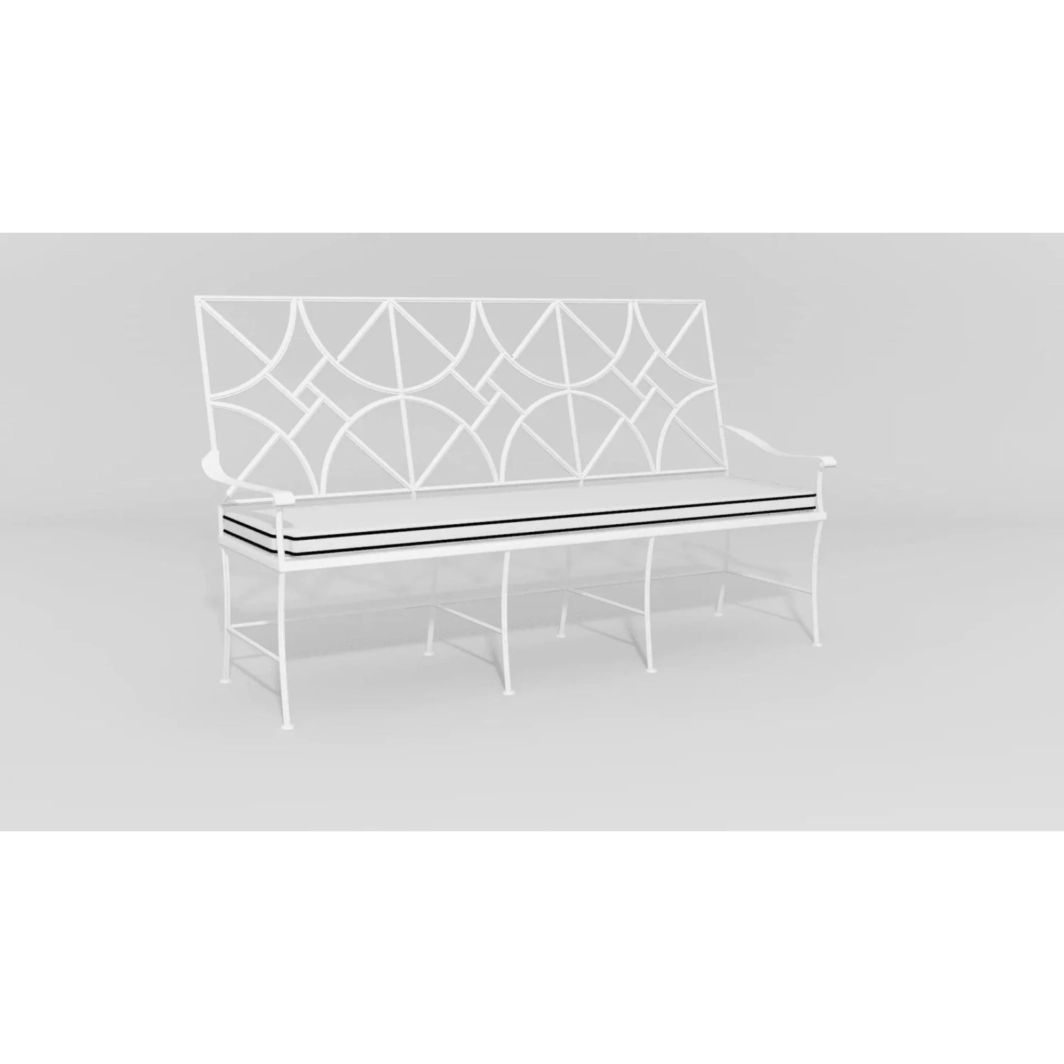 Highstreet Garden Bench 8 Highstreet Garden Bench - Image 8