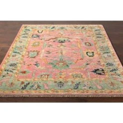 Hillcrest Dusty Pink & Seafoam Blue Wool & Viscose Rug, Available In A Variety Of Sizes 8 Hillcrest Dusty Pink & Seafoam Blue Wool & Viscose Rug, Available In A Variety Of Sizes -Famous Furniture Store hillcrest dusty pink and seafoam blue wool and viscose rug available in a variety of sizes rugs the well appointed house 4 dc3d7834 be9b 498b b64e 02ed1d684f21