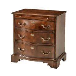 India Silk Three Drawer Chest
