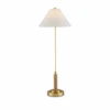 Ippolito Console Lamp In Antique Brass Finish