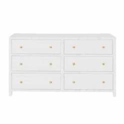 Isla Six Drawer Dresser- Available In Multiple FInishes