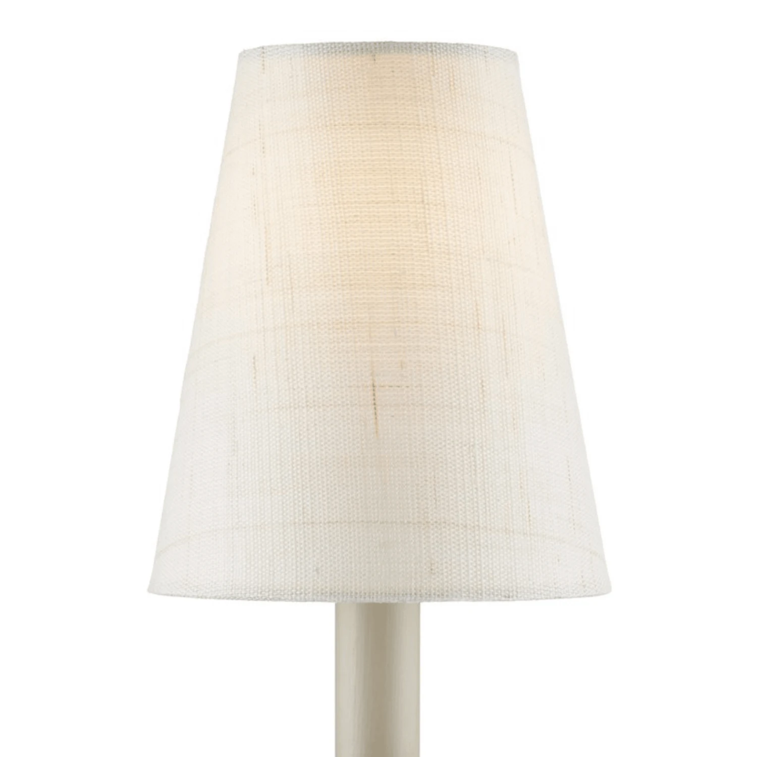 Ivory Fine Grasscloth Tapered Chandelier Shade 4 Ivory Fine Grasscloth Tapered Chandelier Shade - Image 4