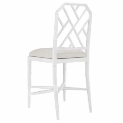 Jardin Eggshell White Faux Bamboo Fretwork Chippendale Counter Stool 11 Jardin Eggshell White Faux Bamboo Fretwork Chippendale Counter Stool -Famous Furniture Store jardin eggshell white faux bamboo fretwork chippendale counter stool bar and counter stools the well appointed house 6
