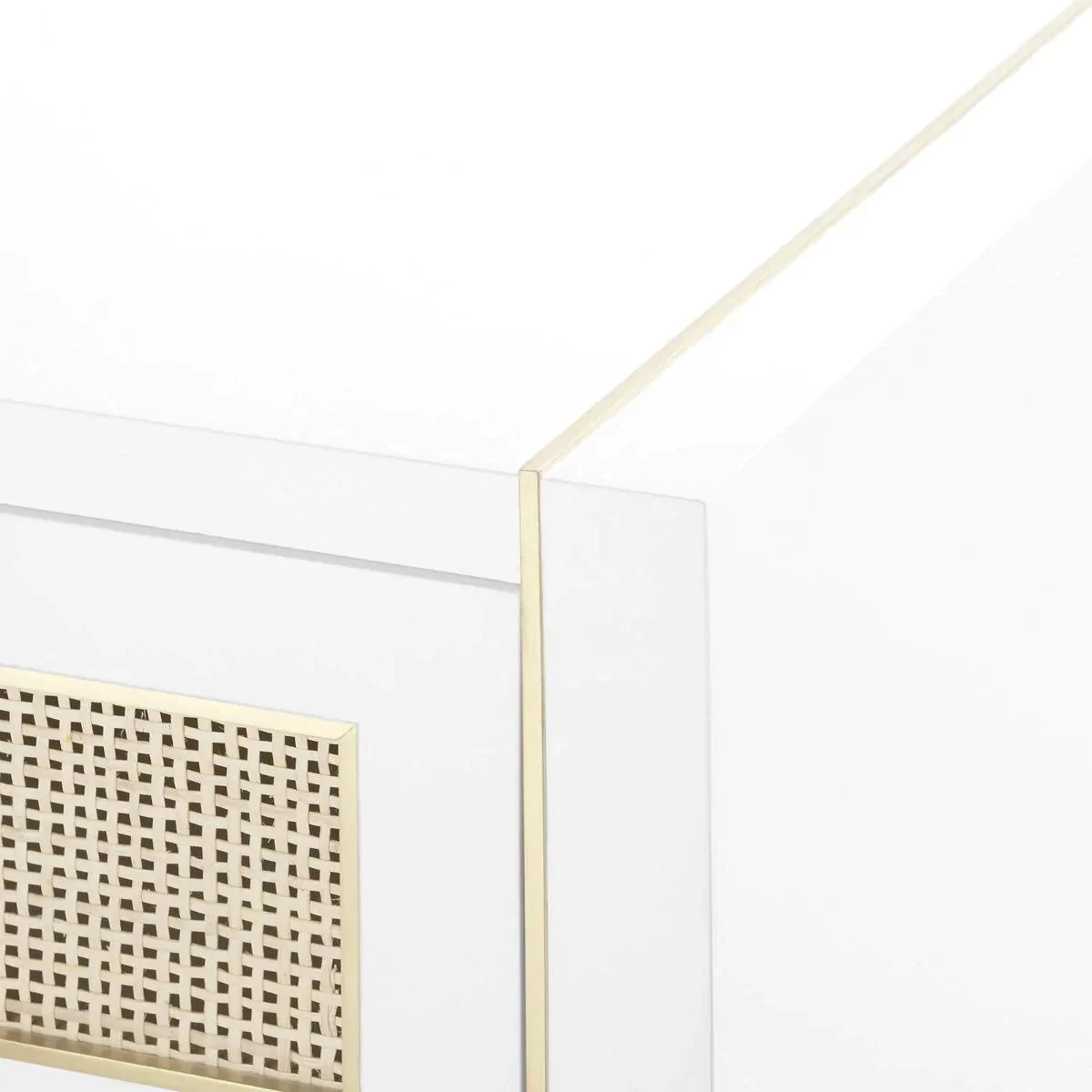 Karen 6-Drawer Extra Large Cabinet In Vanilla Lacquer 4 Karen 6-Drawer Extra Large Cabinet In Vanilla Lacquer - Image 4