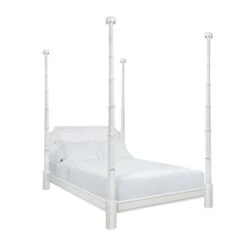 Keller Flower Crowned Four Poster Bed