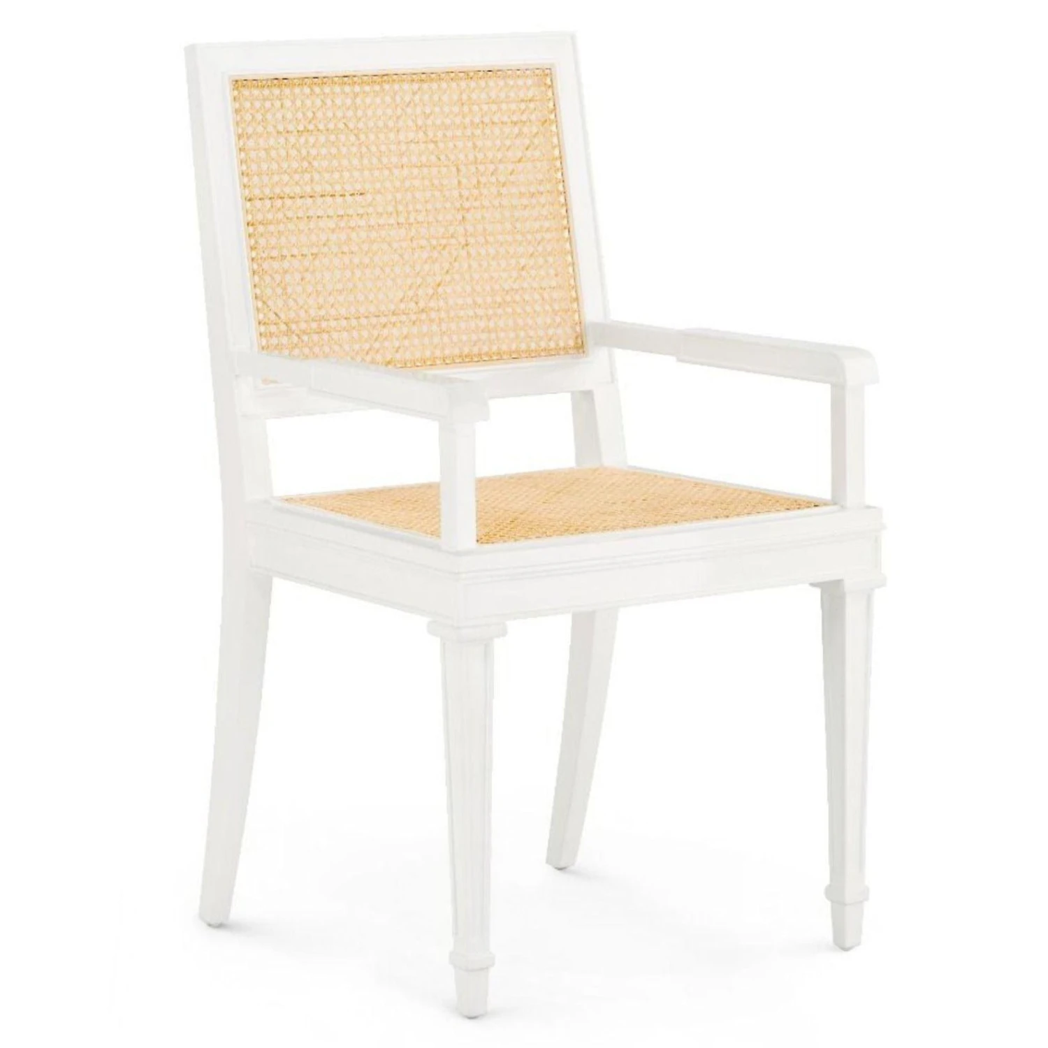 Lacquered Mahogany Jansen Arm Chair 1 Lacquered Mahogany Jansen Arm Chair