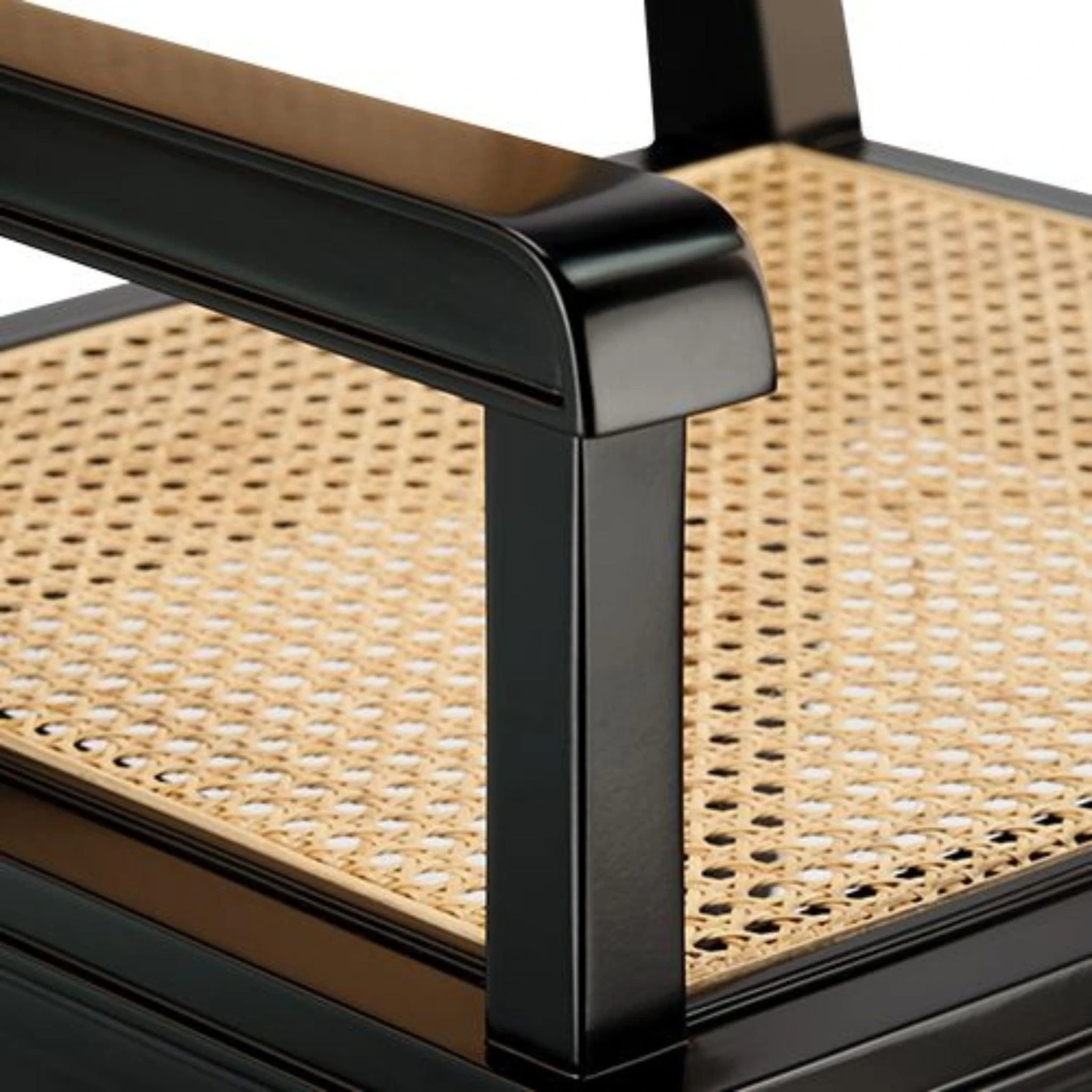 Lacquered Mahogany Jansen Arm Chair 9 Lacquered Mahogany Jansen Arm Chair - Image 9