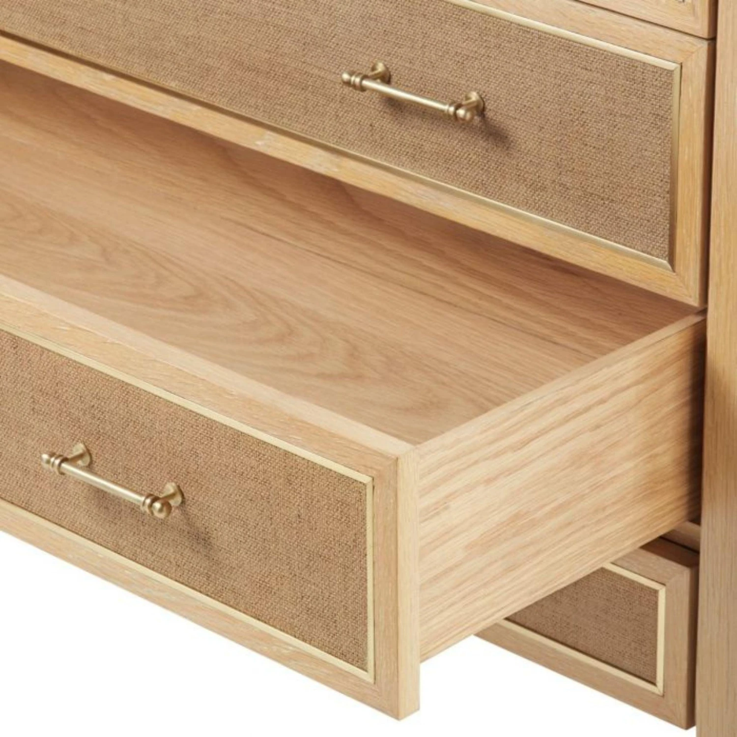 Lacquered Oak 12 Drawer Paulina Dresser 6 Lacquered Oak 12 Drawer Paulina Dresser - Image 6