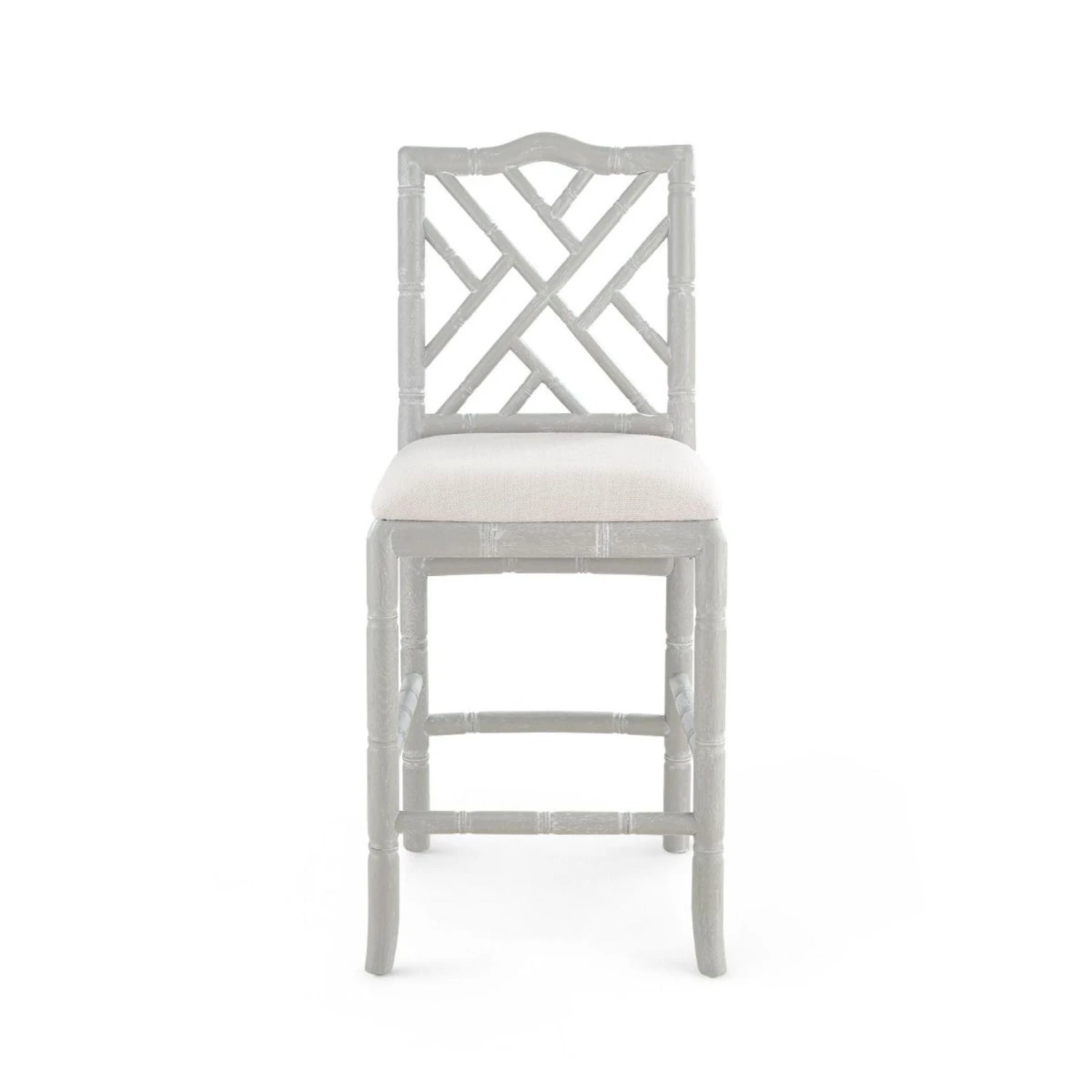 Lacquered Oak Bamboo Fretwork Hampton Counter Stool 2 Lacquered Oak Bamboo Fretwork Hampton Counter Stool - Image 2