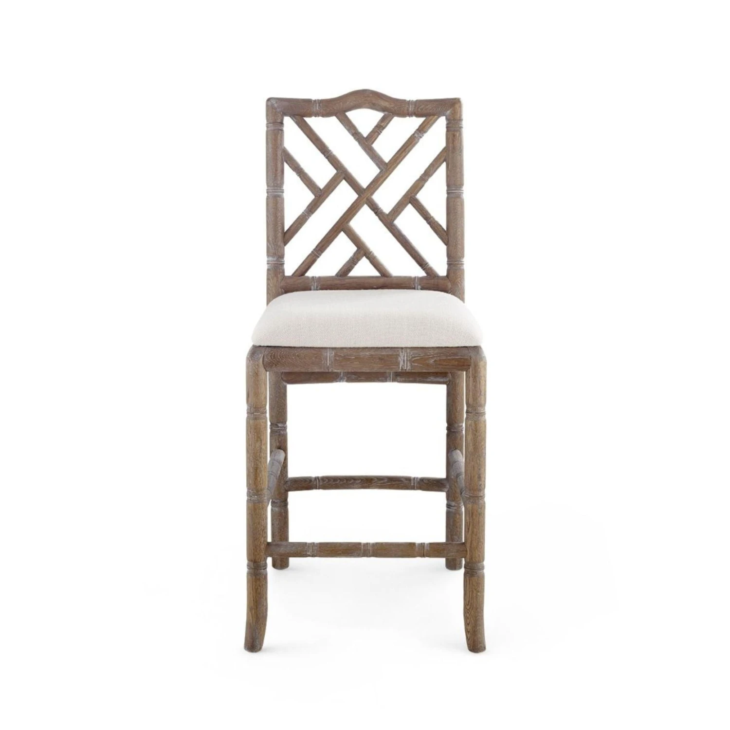 Lacquered Oak Bamboo Fretwork Hampton Counter Stool 20 Lacquered Oak Bamboo Fretwork Hampton Counter Stool - Image 20