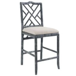 Lacquered Oak Bamboo Fretwork Hampton Counter Stool 26 Lacquered Oak Bamboo Fretwork Hampton Counter Stool -Famous Furniture Store lacquered oak bamboo fretwork hampton counter stool bar and counter stools the well appointed house 7