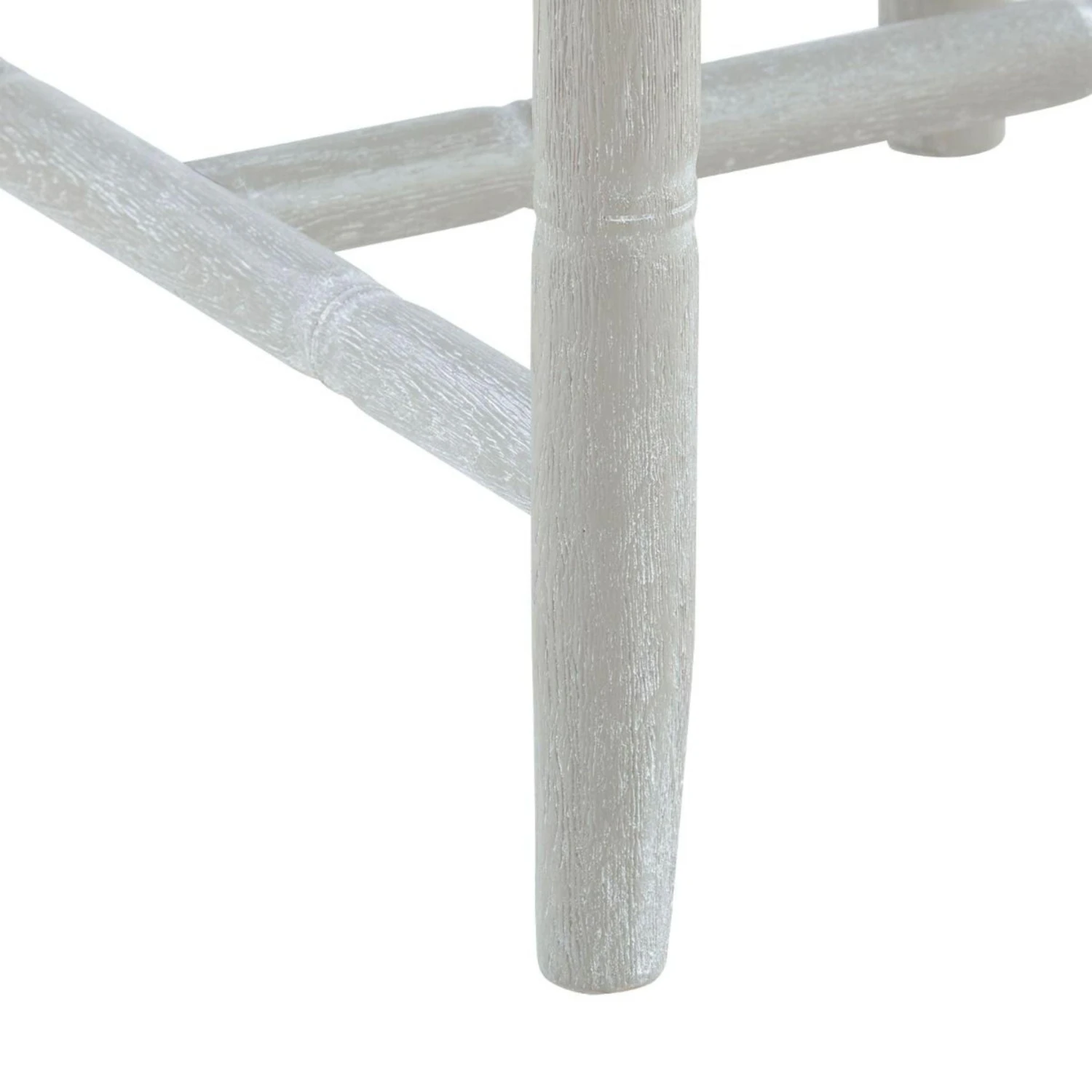 Lacquered Oak Bamboo Fretwork Hampton Side Chair 6 Lacquered Oak Bamboo Fretwork Hampton Side Chair - Image 6