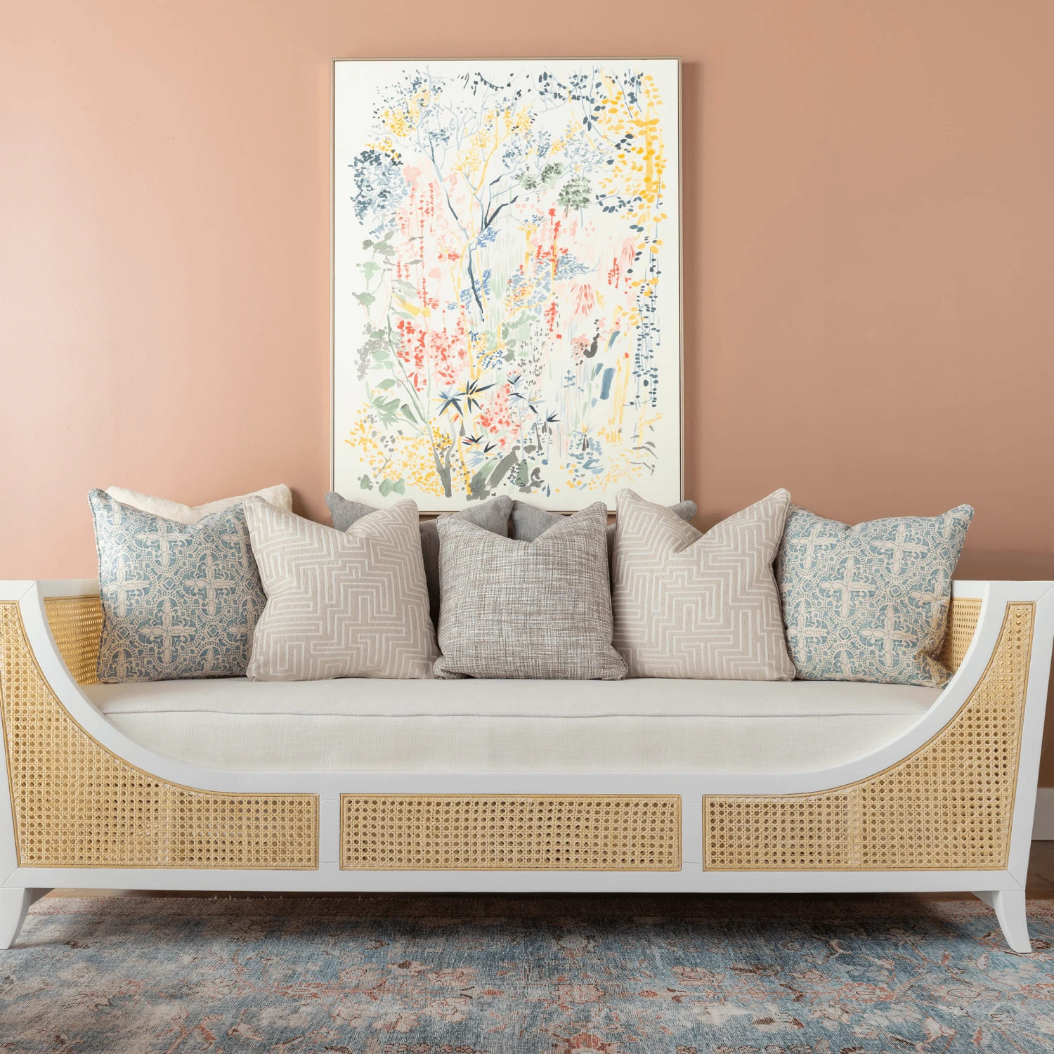 Lacquered Wood Alyssa Daybed 3 Lacquered Wood Alyssa Daybed - Image 3