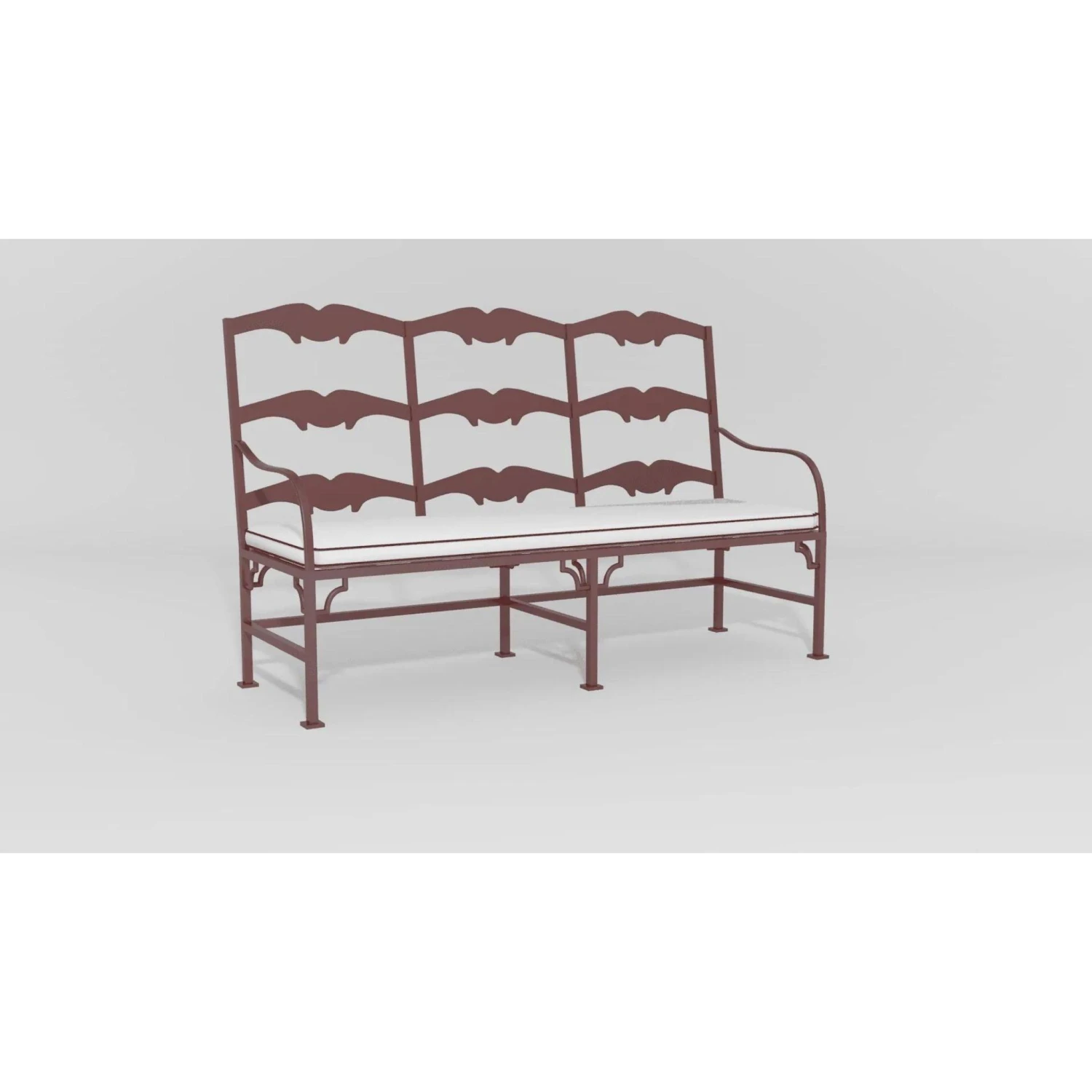 Ladderback Design 3 Seat Garden Bench 11 Ladderback Design 3 Seat Garden Bench - Image 11