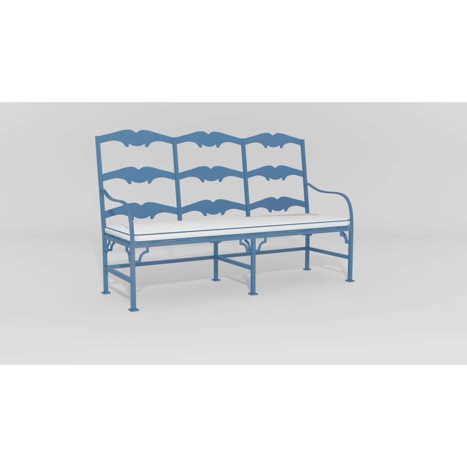 Ladderback Design 3 Seat Garden Bench 15 Ladderback Design 3 Seat Garden Bench - Image 15
