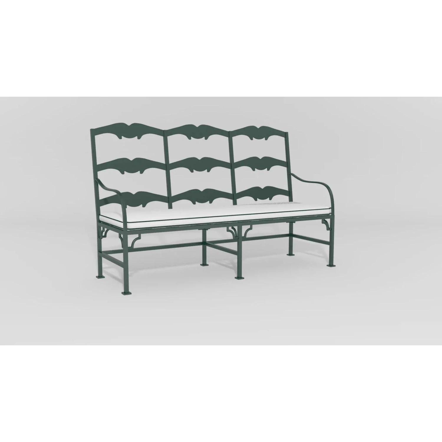 Ladderback Design 3 Seat Garden Bench 17 Ladderback Design 3 Seat Garden Bench - Image 17