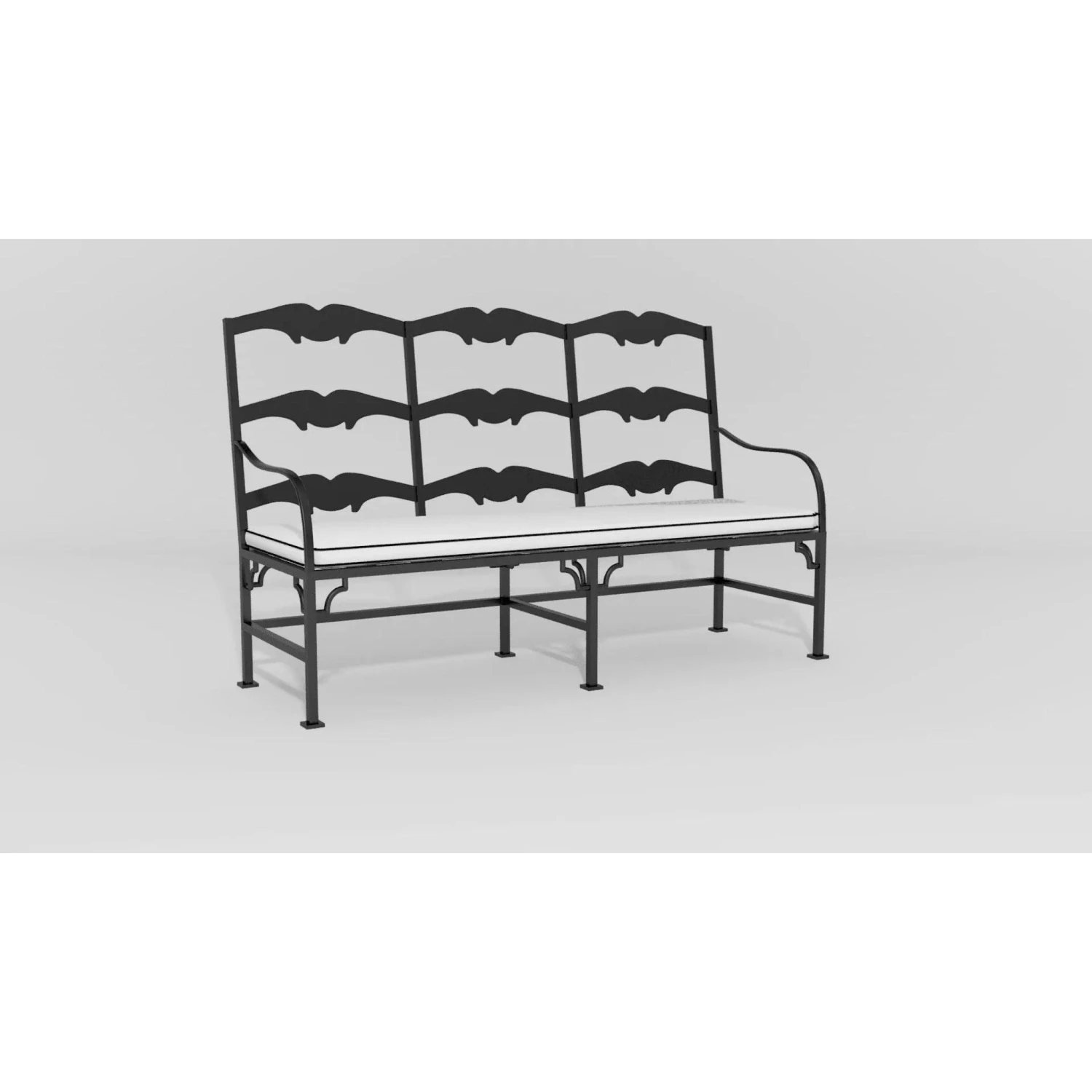 Ladderback Design 3 Seat Garden Bench 8 Ladderback Design 3 Seat Garden Bench - Image 8