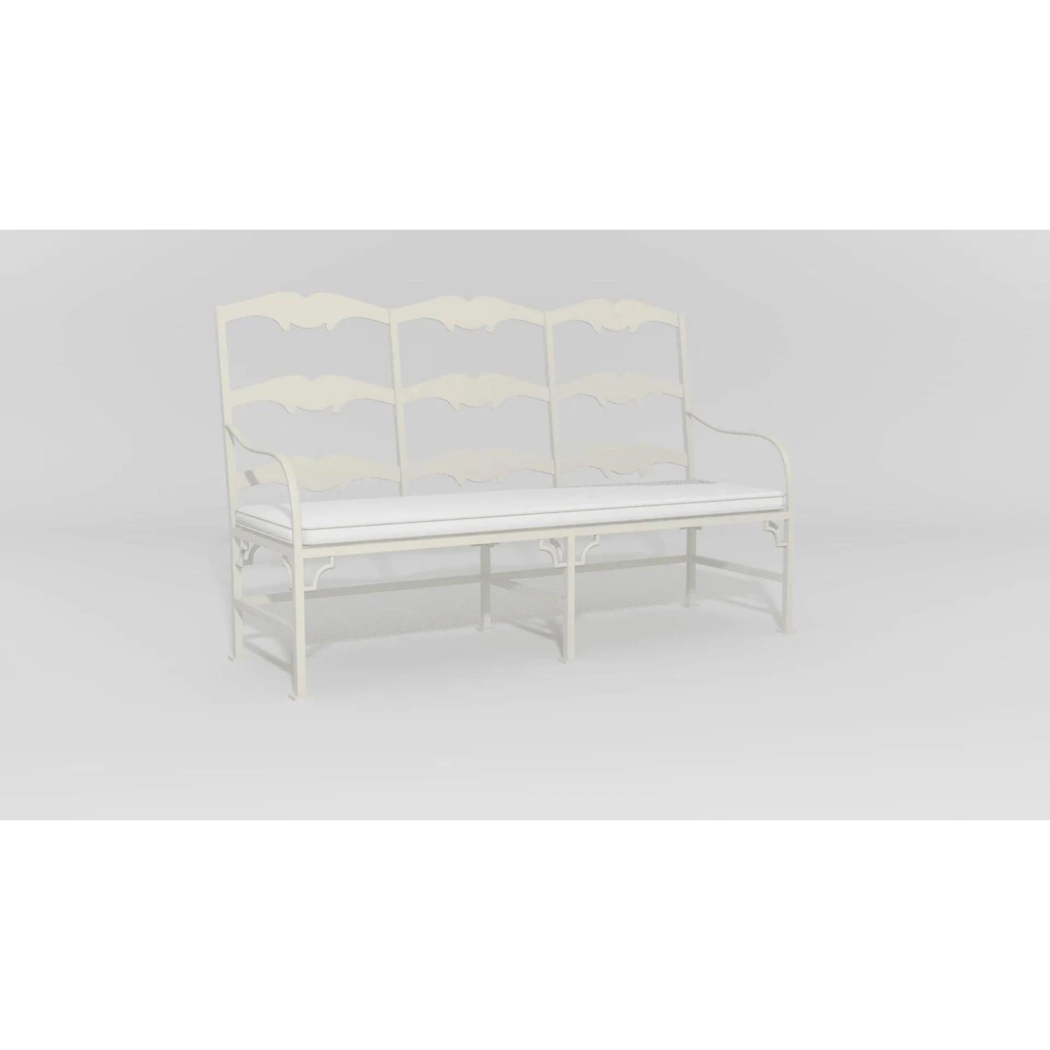 Ladderback Design 3 Seat Garden Bench 9 Ladderback Design 3 Seat Garden Bench - Image 9