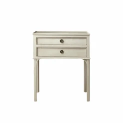 Large Hand Carved Two Drawer Teak Bedside Table - Available In Multiple Finishes 3 Large Hand Carved Two Drawer Teak Bedside Table - Available In Multiple Finishes -Famous Furniture Store large hand carved two drawer teak bedside table available in multiple finishes nightstands and chests the well appointed house 2