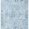 Safavieh Light Blue & Navy Hand Tufted Transitional Area Rug