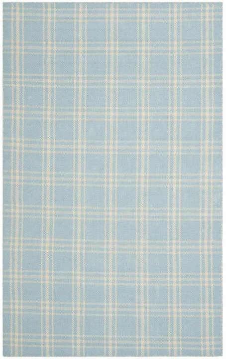 Safavieh Light Blue & Pale Yellow Plaid Area Rug 1 Safavieh Light Blue & Pale Yellow Plaid Area Rug
