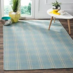 Safavieh Light Blue & Pale Yellow Plaid Area Rug 8 Safavieh Light Blue & Pale Yellow Plaid Area Rug -Famous Furniture Store light blue and pale yellow plaid area rug rugs the well appointed house 3 1e1dc2c3 4c04 4ea6 acb9 488f8302453e
