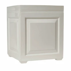 London Outdoor Garden Planter In White