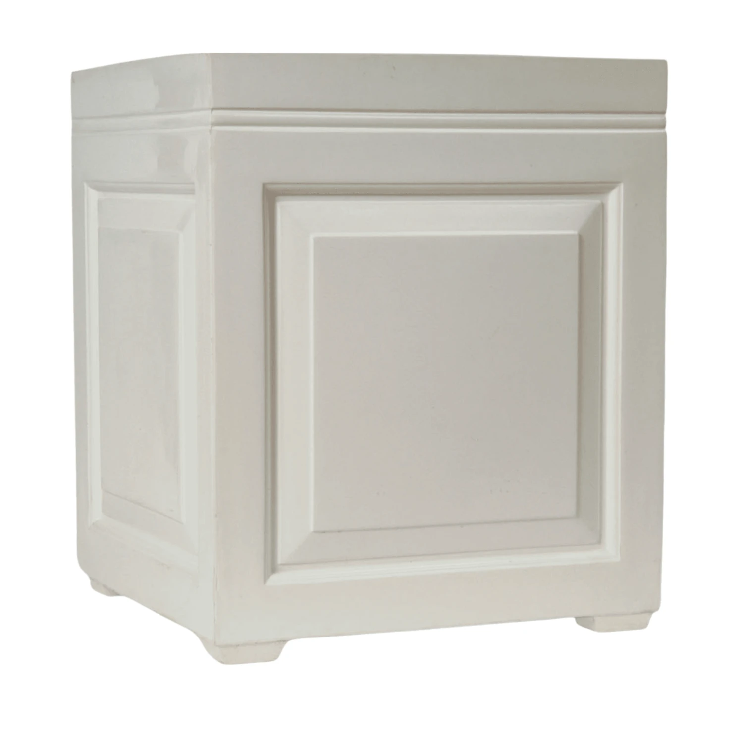 London Outdoor Garden Planter In White 1 London Outdoor Garden Planter In White