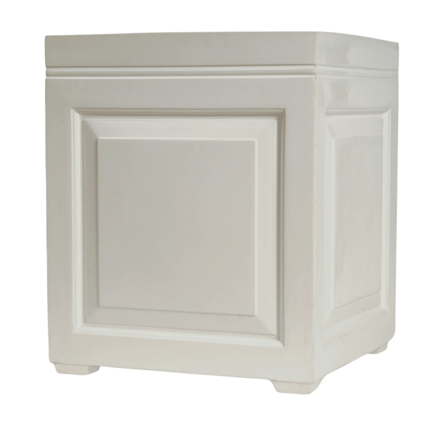 London Outdoor Garden Planter In White 3 London Outdoor Garden Planter In White - Image 3