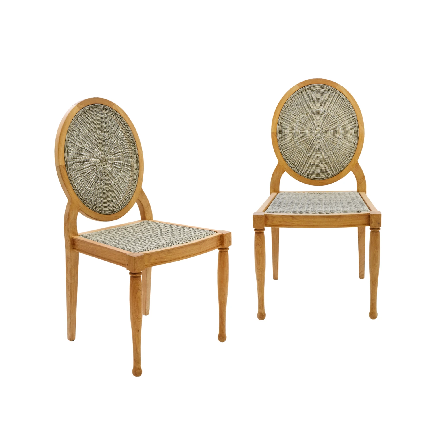 Louis Outdoor Dining Chair 2 Louis Outdoor Dining Chair - Image 2