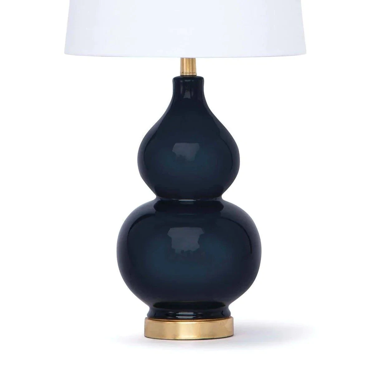 Madison Ceramic Table Lamp (Navy) 4 Madison Ceramic Table Lamp (Navy) - Image 4
