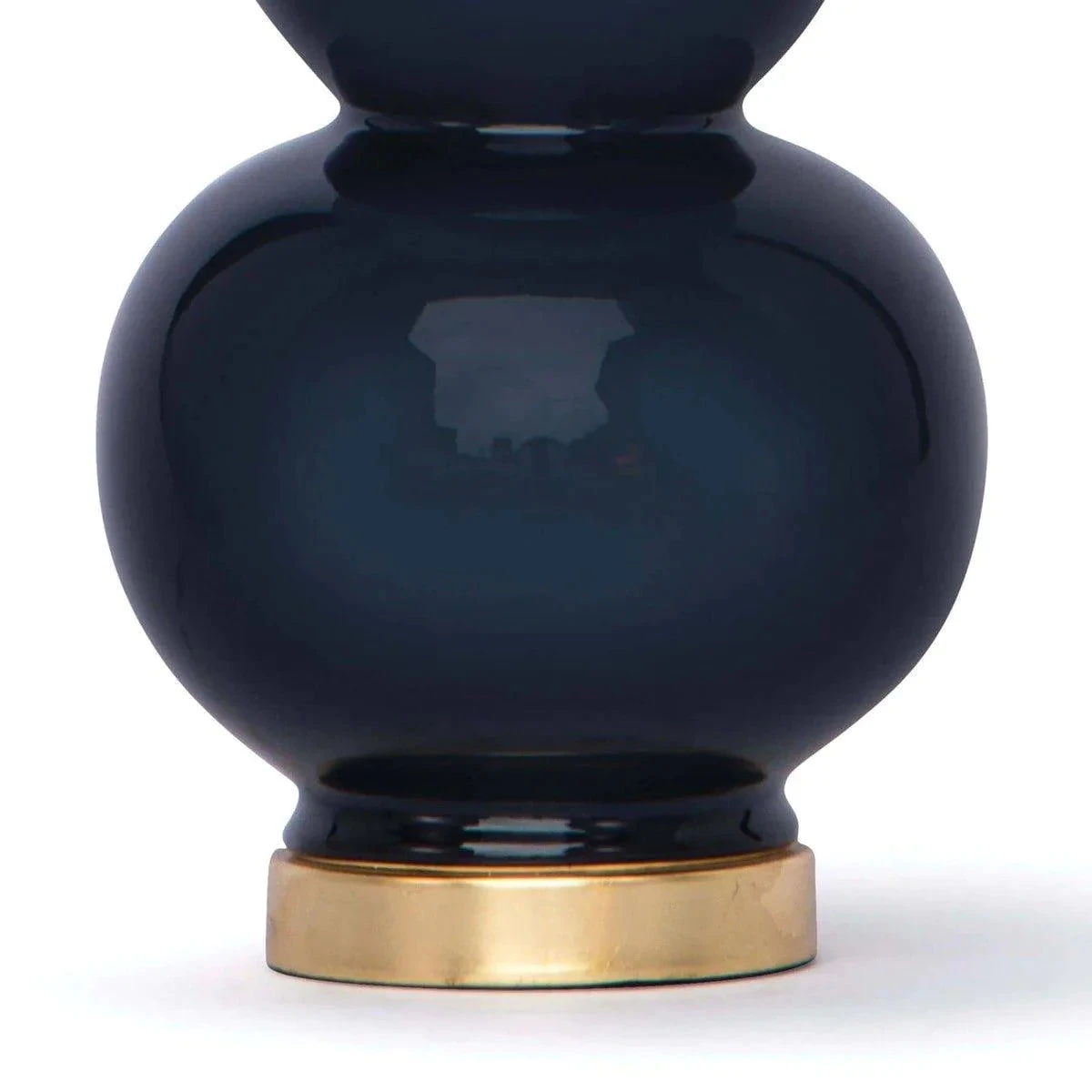 Madison Ceramic Table Lamp (Navy) 5 Madison Ceramic Table Lamp (Navy) - Image 5