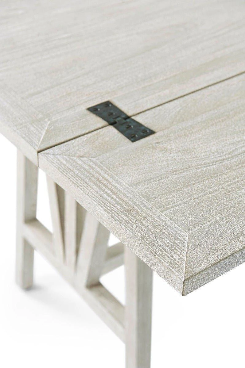 Mahogany Fold Top Tillman Dining Table In Driftwood Finish 3 Mahogany Fold Top Tillman Dining Table In Driftwood Finish - Image 3