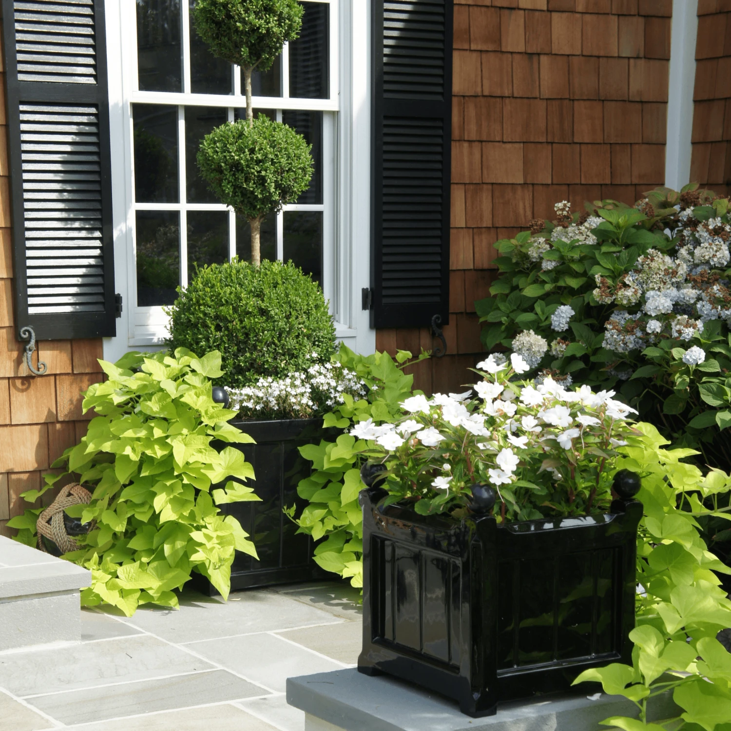 Manchester Classic Slatted Outdoor Garden Planter 3 Manchester Classic Slatted Outdoor Garden Planter - Image 3