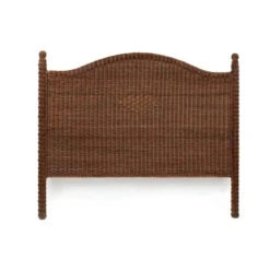 Harvested Rattan Wicker Queen Headboard