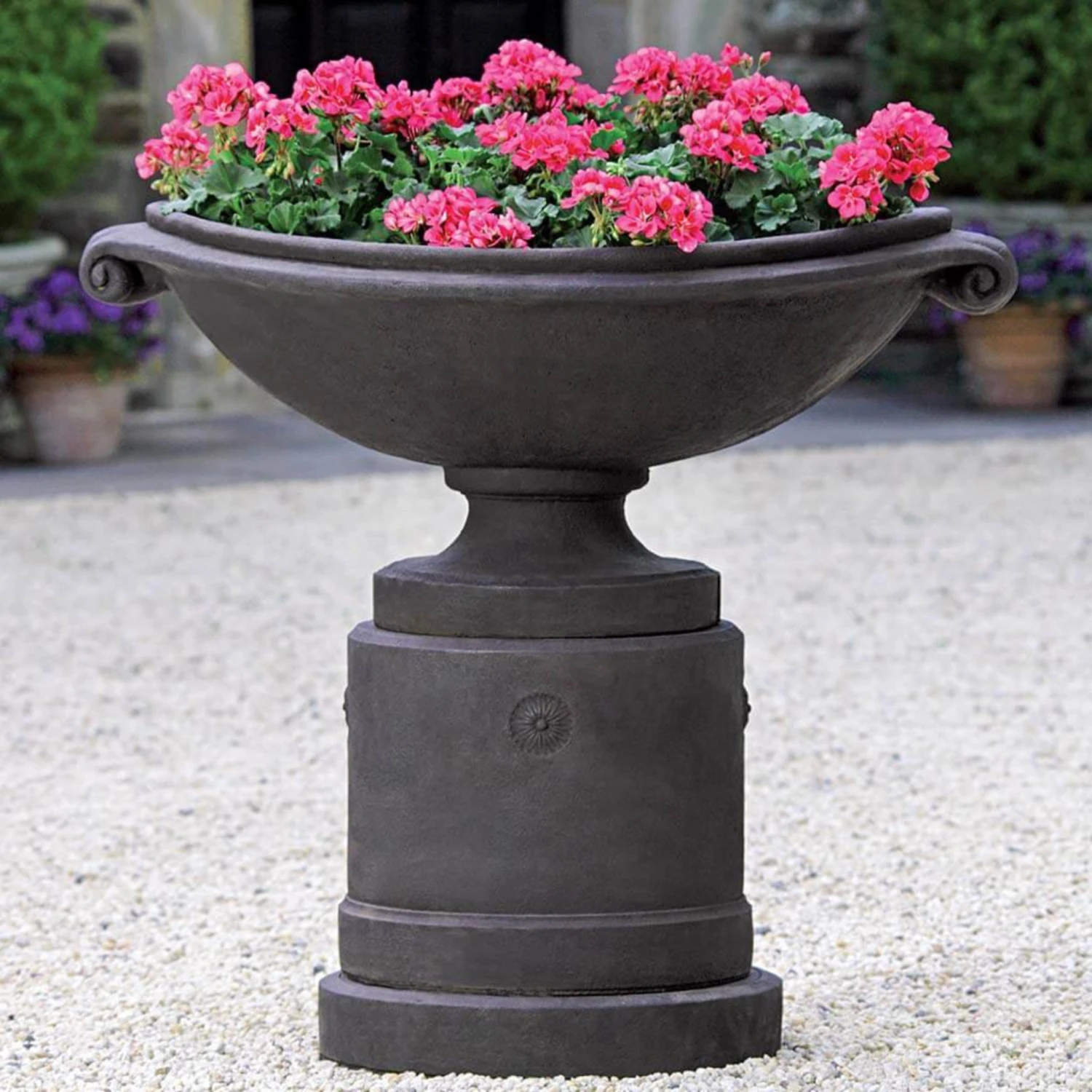 Medici Planter With Pedestal 2 Medici Planter With Pedestal - Image 2