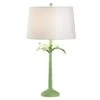Meg Braff Green Palm Frond Table Lamp