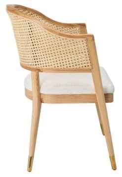 Safavieh Mid Century Cane Back Rattan Dining Chair With Upholstered Seat 8 Safavieh Mid Century Cane Back Rattan Dining Chair With Upholstered Seat -Famous Furniture Store mid century cane back rattan dining chair with upholstered seat accent chairs the well appointed house 4 af71a8db fc6c 49e2 8dea 0bdc47378e01