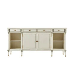 Modern Andrew Buffet Cabinet With Brass Accents 11 Modern Andrew Buffet Cabinet With Brass Accents -Famous Furniture Store modern andrew buffet cabinet with brass accents buffets and sideboards the well appointed house 3