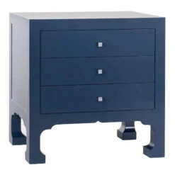 Morris Three Drawer Nightstand