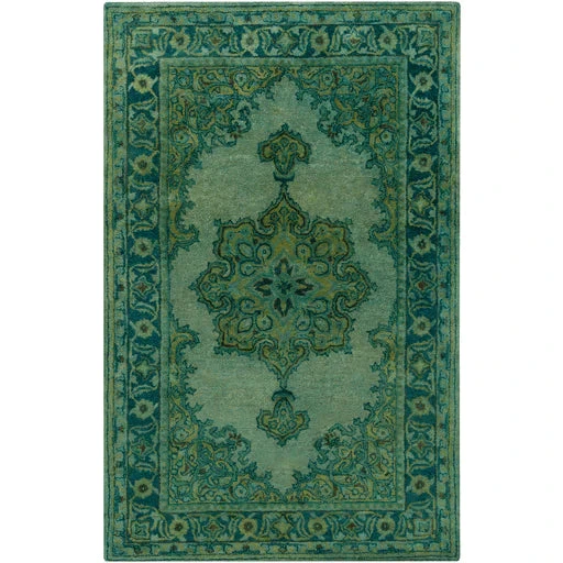 Mykonos Rug In Green - Available In A Variety Of Sizes 3 Mykonos Rug In Green - Available In A Variety Of Sizes - Image 3