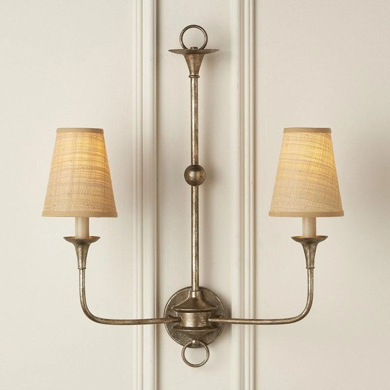 Natural Grasscloth Tapered Chandelier Shade 3 Natural Grasscloth Tapered Chandelier Shade - Image 3