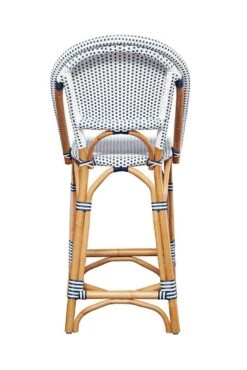 Navy Blue & White Woven Bistro Counter Stool 6 Navy Blue & White Woven Bistro Counter Stool -Famous Furniture Store navy blue and white woven bistro counter stool bar and counter stools the well appointed house 3 5d049d08 e46e 4fd1 aa3e e673cfec8a92
