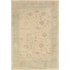 Normandy Hand Knotted Seafoam & Beige Floral Area Rug -Available In A Variety Of Sizes