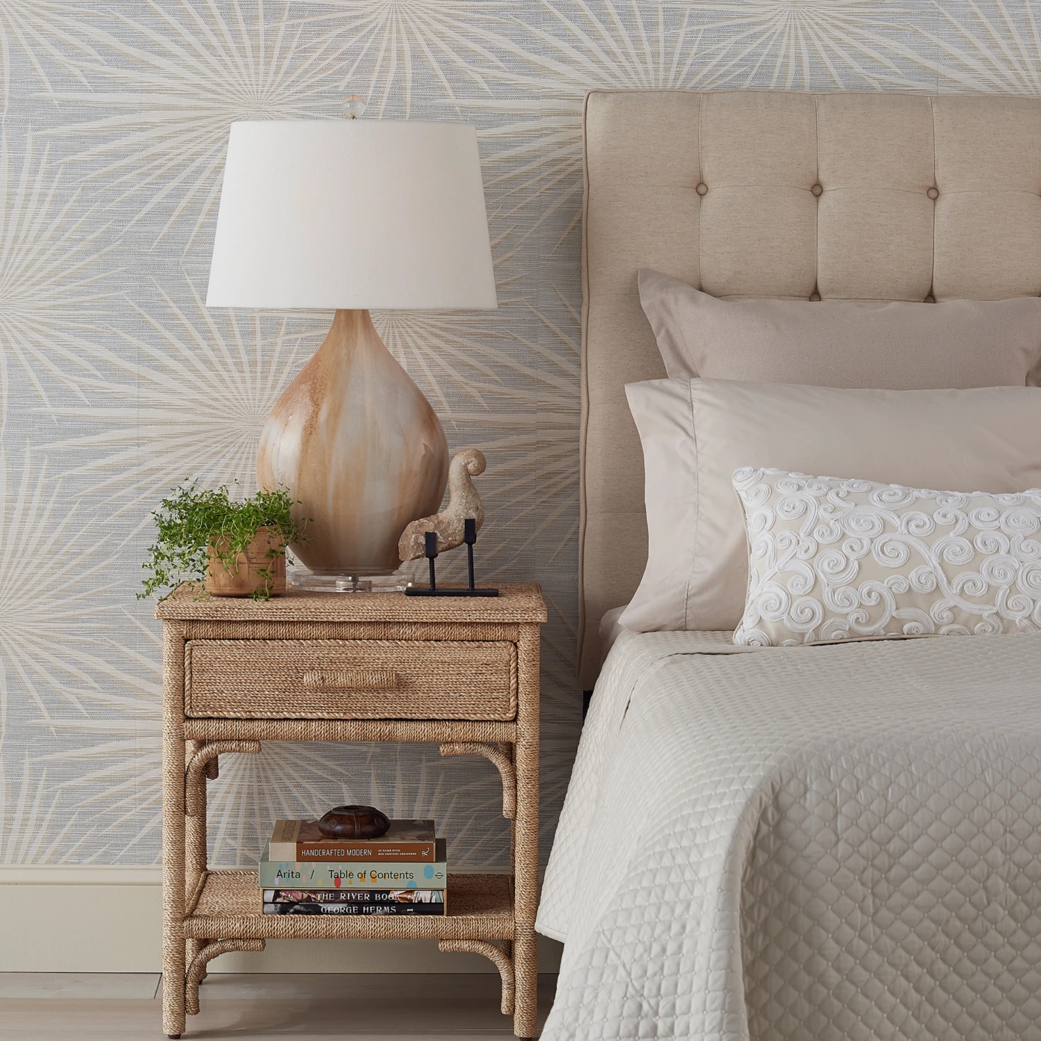 Olisa Rope Nightstand In Natural 2 Olisa Rope Nightstand In Natural - Image 2