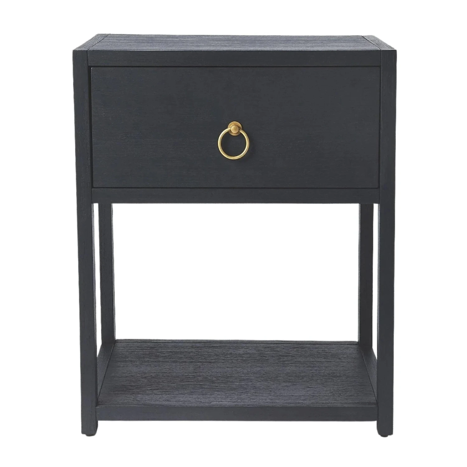 Navy One Drawer Side Table 1 Navy One Drawer Side Table