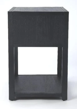 Navy One Drawer Side Table 11 Navy One Drawer Side Table -Famous Furniture Store one drawer end table with shelf and gold metallic hardware in navy nightstands and chests the well appointed house 4 e5d298fa eacb 4173 8279 300d7d9dcb93