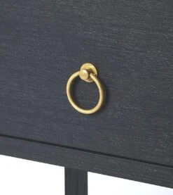 Navy One Drawer Side Table 12 Navy One Drawer Side Table -Famous Furniture Store one drawer end table with shelf and gold metallic hardware in navy nightstands and chests the well appointed house 5 8b17ed7f 6087 4391 8211 07422d824526