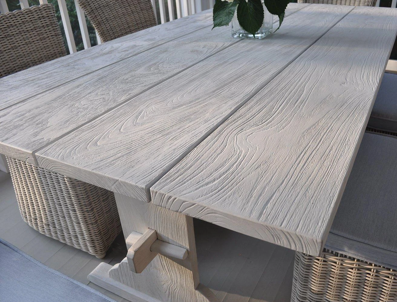 Oslo Rectangular Outdoor Dining Table 5 Oslo Rectangular Outdoor Dining Table - Image 5