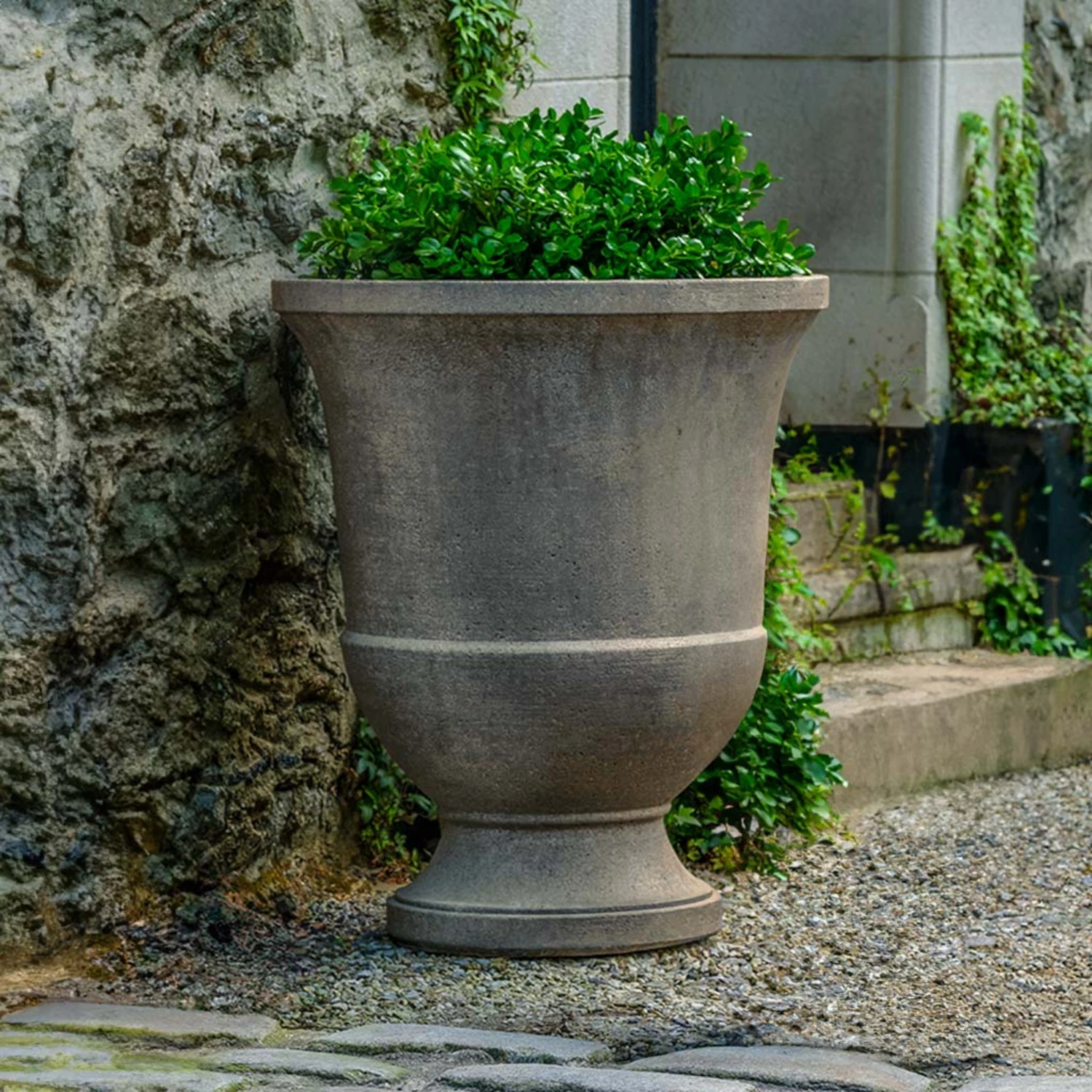 Large Textured Pascal Urn Planter 2 Large Textured Pascal Urn Planter - Image 2